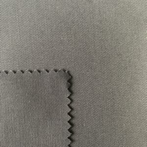 ผ้าโพลีรีไซเคิล TCW23/MOOSO REC ผสมผ้าฝ้ายออร์แกนิก 65/35 2/1 ทวิล ยืดหยุ่น 250 กรัม/ตร.ม.