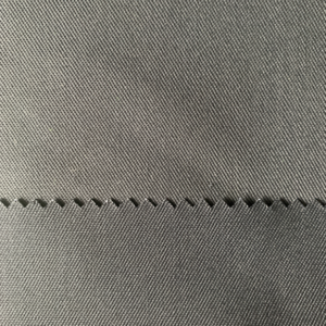 ผ้าโพลีรีไซเคิล TCW23/MOOSO REC ผสมผ้าฝ้ายออร์แกนิก 65/35 2/1 ทวิล ยืดหยุ่น 250 กรัม/ตร.ม.